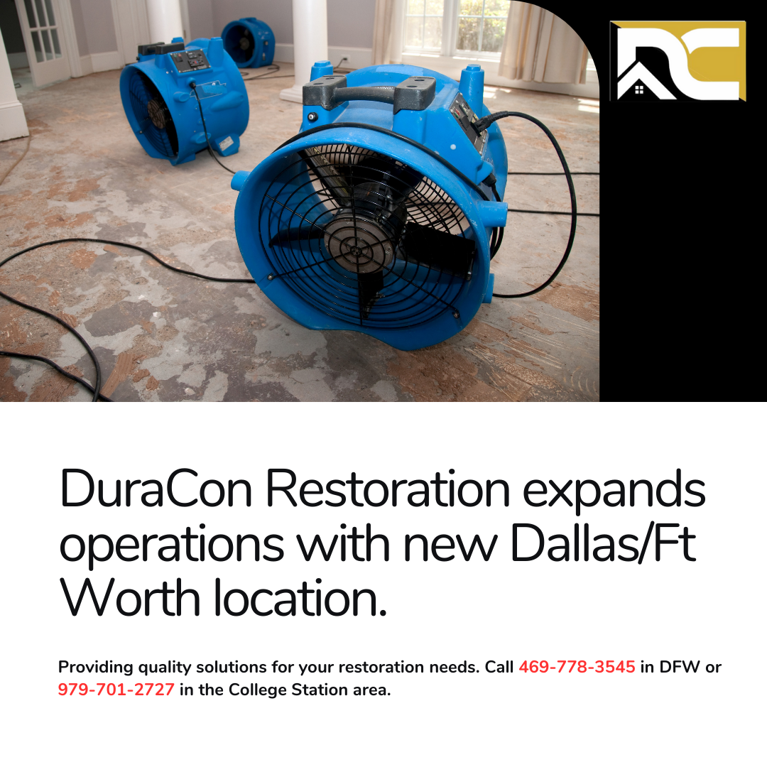 DuraCon Restoration Expands Reach with New Dallas / Ft Worth Location